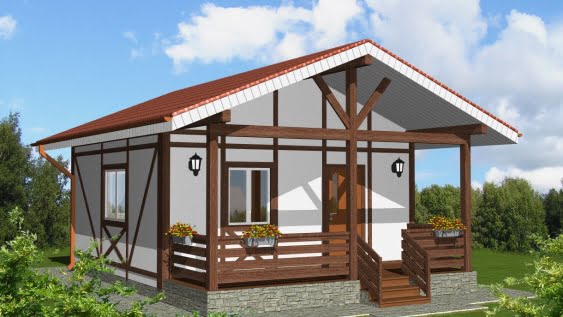 Проект каркасного дома «Деус»