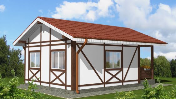 Проект каркасного дома «Деус»