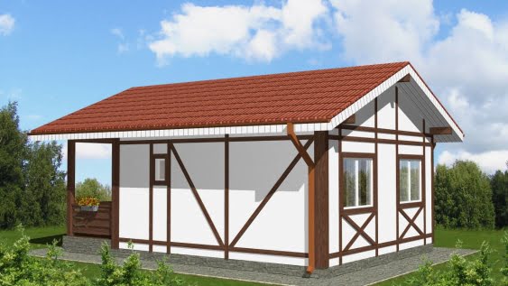 Проект каркасного дома «Деус»