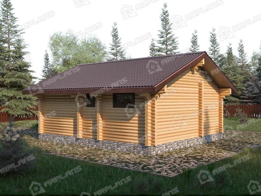 Проект бани Б-001