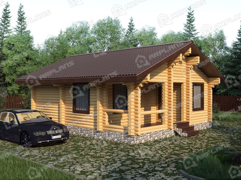 Проект бани Б-001