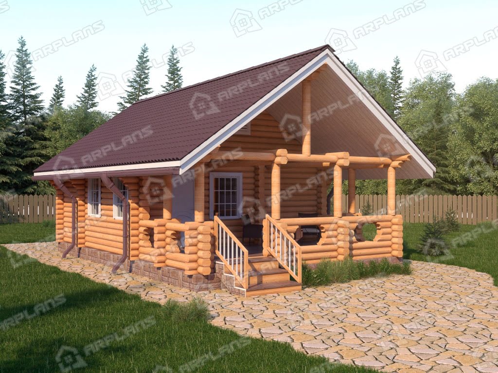 Проект бани Б-004
