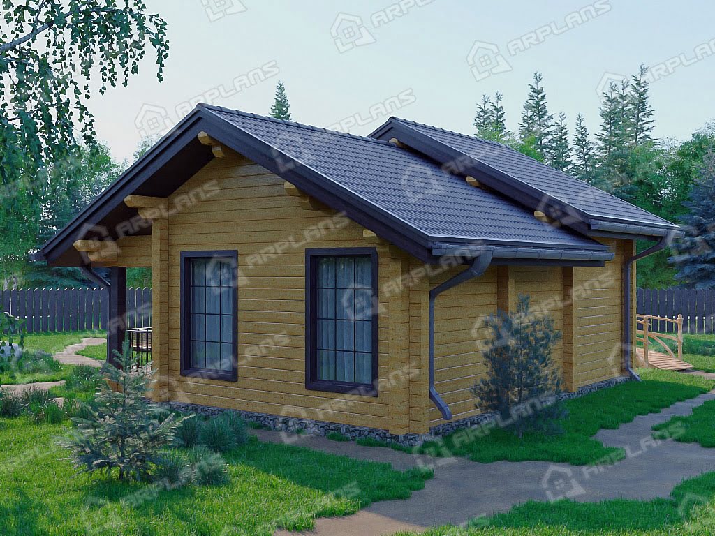 Проект бани Б-009