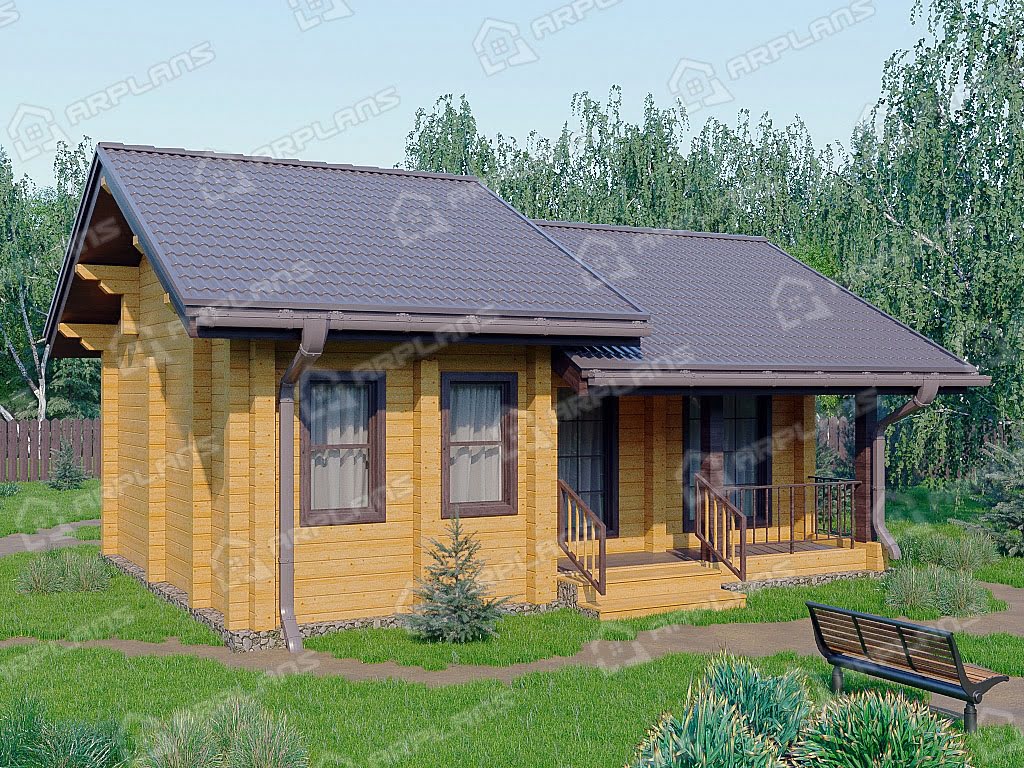 Проект бани Б-009