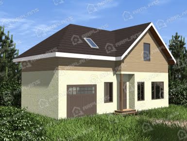 Проект каркасного дома И-001